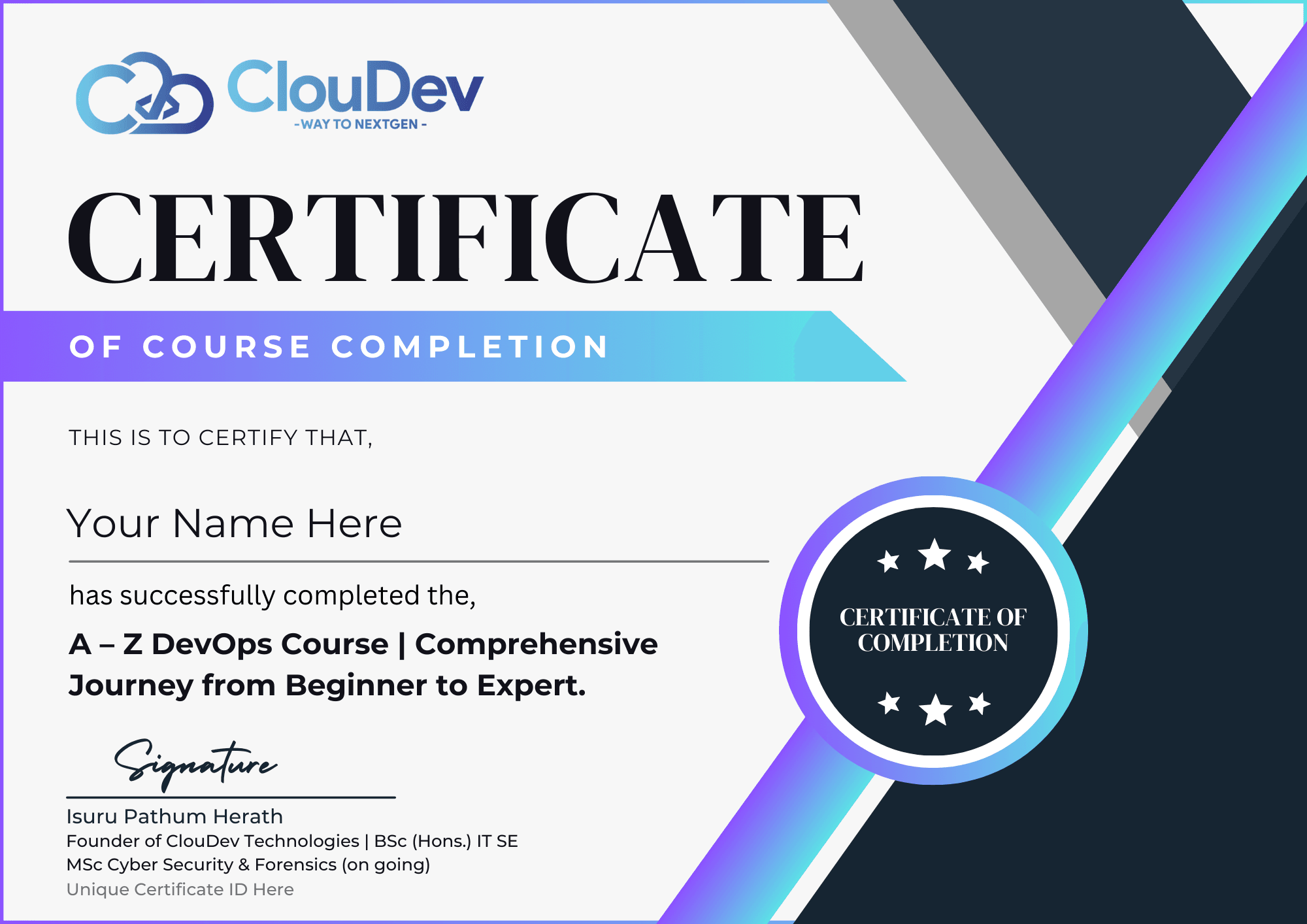 Certificate of Completion 01 Certificate of Completion 01